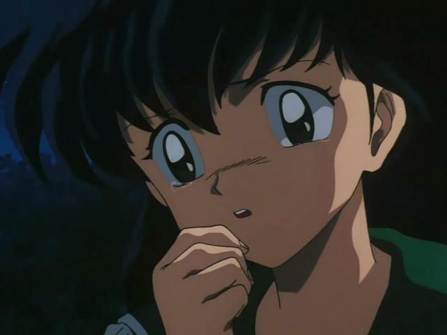 Otaku Gallery  / Anime e Manga / Inu-Yasha / Screen Shots / Episodi / 013 - L`enigma della luna nuova! Inuyasha dai capelli neri! / 118.jpg